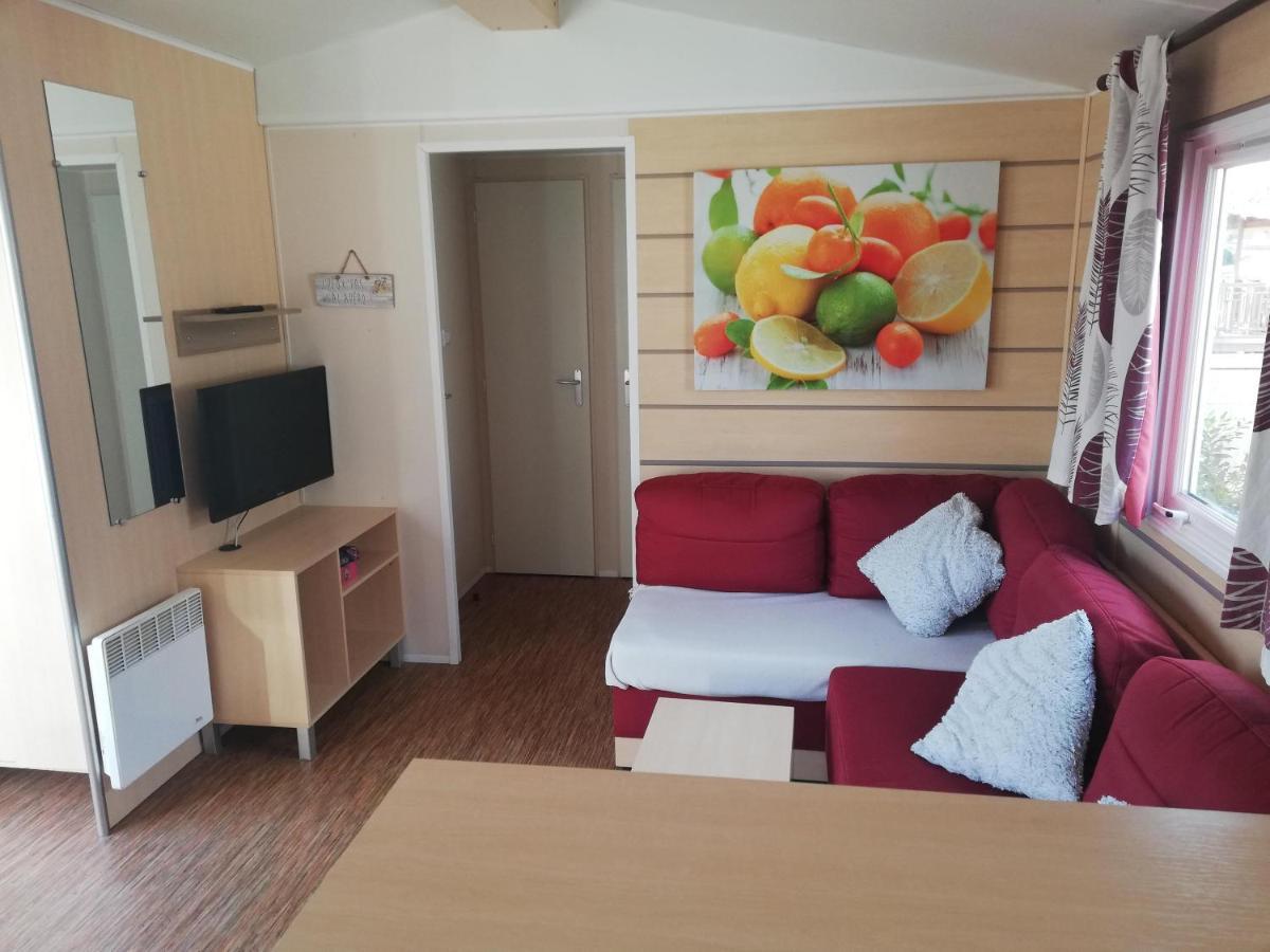 Grand Mobil Home 3Chbr 2Sdb Camping La Carabasse Vias Εξωτερικό φωτογραφία