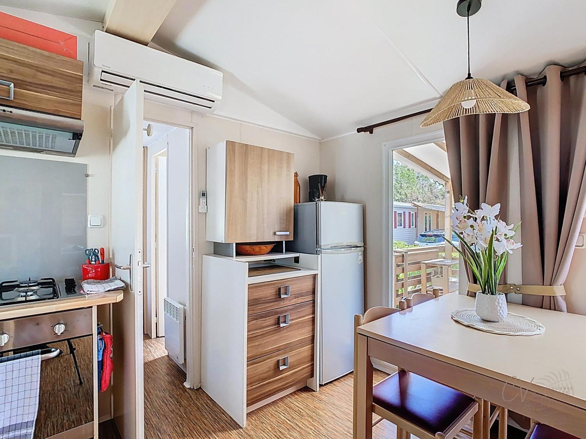 Grand Mobil Home 3Chbr 2Sdb Camping La Carabasse Vias Εξωτερικό φωτογραφία