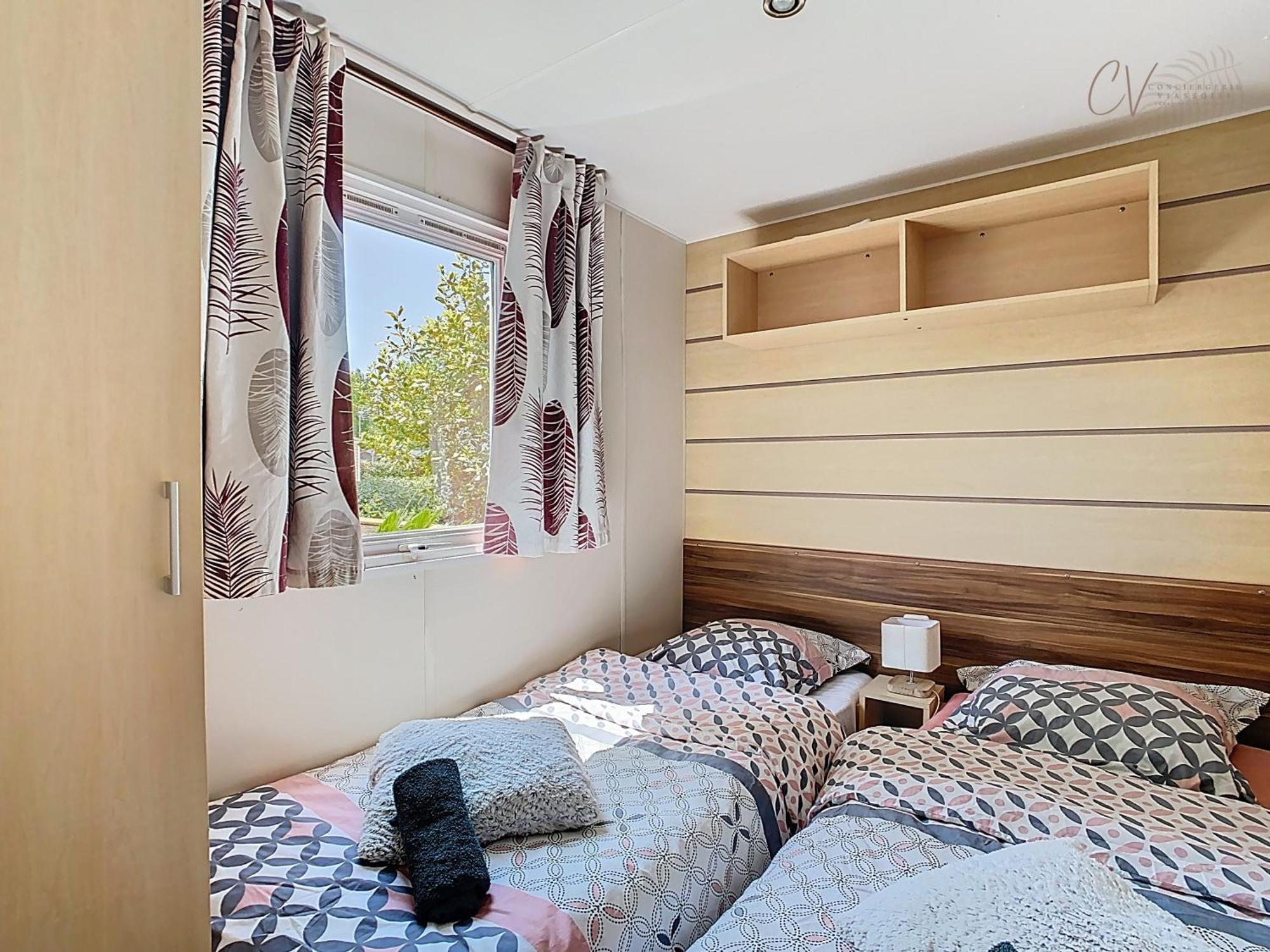 Grand Mobil Home 3Chbr 2Sdb Camping La Carabasse Vias Εξωτερικό φωτογραφία